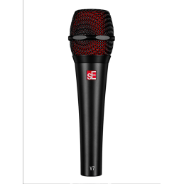 Microfono dinamico per uso live versione nera