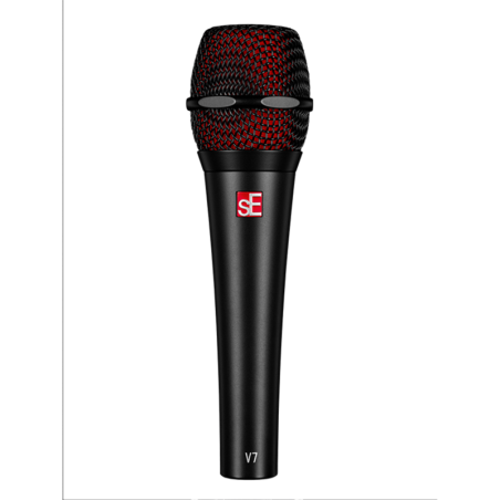 Microfono dinamico per uso live versione nera