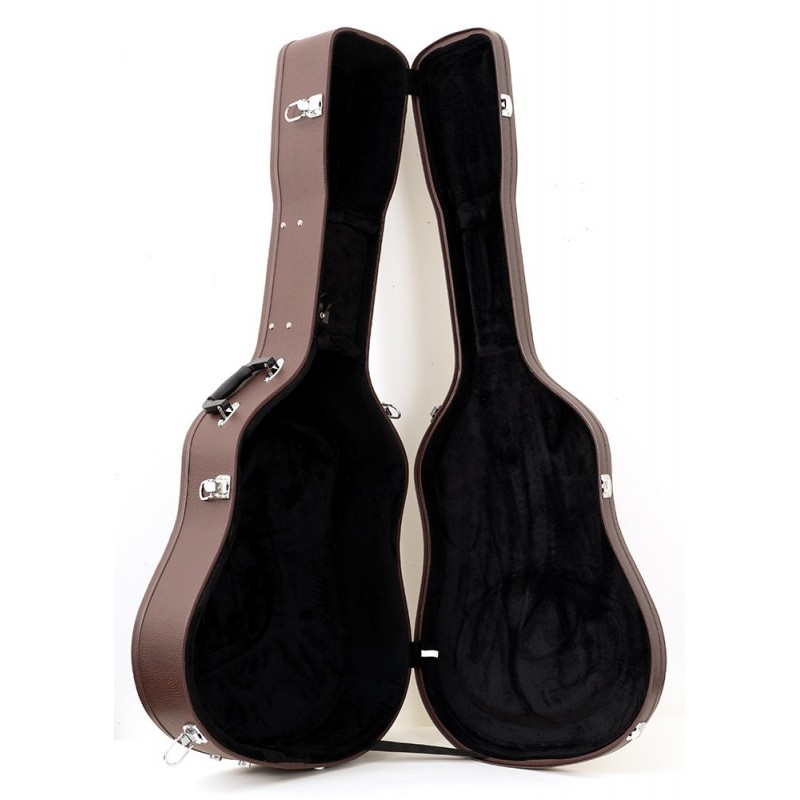 Custodia Rigida Deluxe per Chitarra Acustica. Adatta per modelli Grand Auditorium