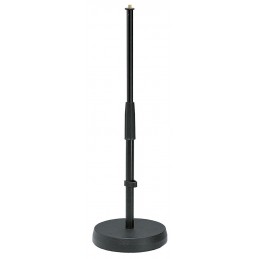 K&M  asta microfonica da tavolo / pavimento nera