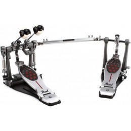 PEARL Doppio pedale mancino Eliminator red line a catena