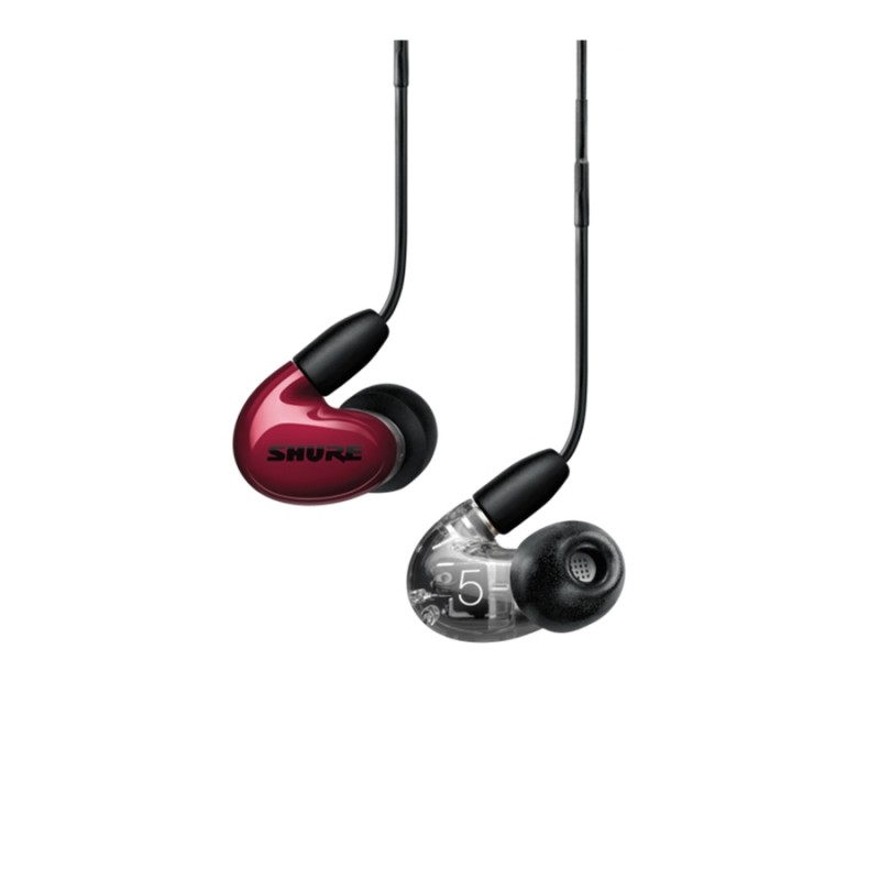 SE53BARD+UNI-EFS AONIC 5 Auricolari colore rosso/trasparente