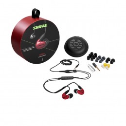 SE53BARD+UNI-EFS AONIC 5 Auricolari colore rosso/trasparente