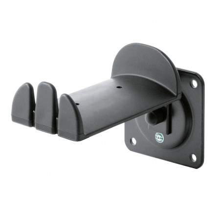 K&M 16310  Supporto da parete nero per cuffie - Black
