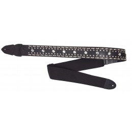 Tracolla per chitarra 2” con terminali in pelle