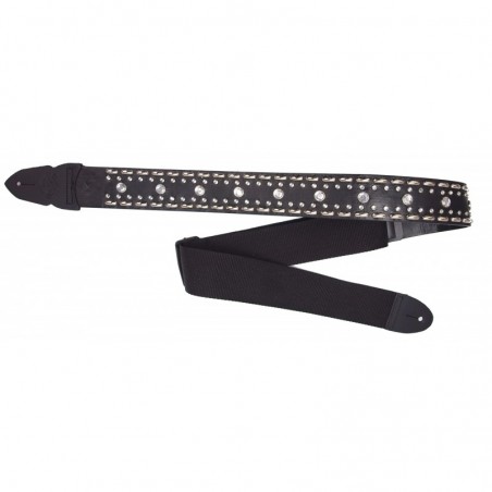 Tracolla per chitarra 2” con terminali in pelle