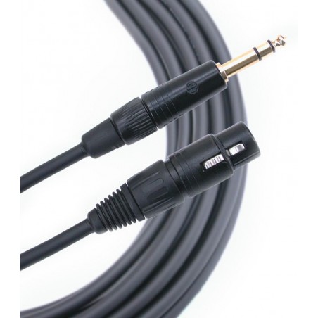 Cavo di linea bilanciato TRS (jack) - XLR (femmina) - 5 mt