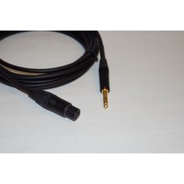 Cavo di linea bilanciato TRS (jack) - XLR (femmina) - 5 mt