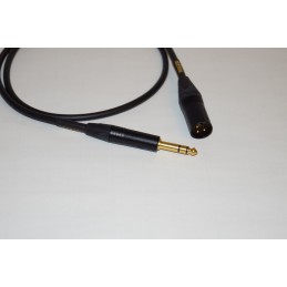 Cavo di linea bilanciato TRS (jack) - XLR (maschio) - 5 mt