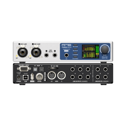 Interfaccia Audio USB fino a 192 kHz, 20 In/Out: 8 x Analog I/O, 2 x Preamp Mic/inst controllati digitalmente, 2 x Line / Inst. 