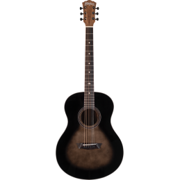 Chitarra Acustica Studio Body, Top Abete Selezionato, Fondo e Fasce Noce Figurato Selezionato, Colore Charcoal Burst