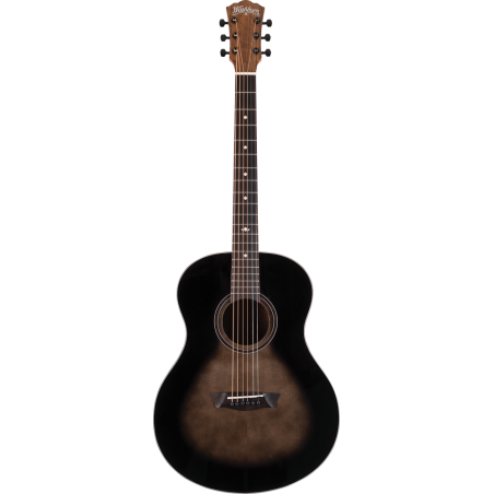 Chitarra Acustica Studio Body, Top Abete Selezionato, Fondo e Fasce Noce Figurato Selezionato, Colore Charcoal Burst