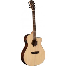 Chitarra Acustica Elettrificata Orchestra Cutaway, Top Abete Sitka Massello, Fondo e Fasce Pau Ferro, Preamp Fishman Presys II 3