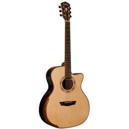 Chitarra Acustica Elettrificata Grand Auditorium Cutaway, Top Abete Sitka Massello, Fondo e Fasce Pau Ferro, Preamp Fishman Pres