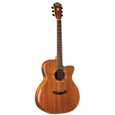 Chitarra Acustica Elettrificata Grand Auditorium Cutaway , Top Koa, Fondo e Fasce Koa, Preamp Fishman Presys+ 501T, Comfort Arm 