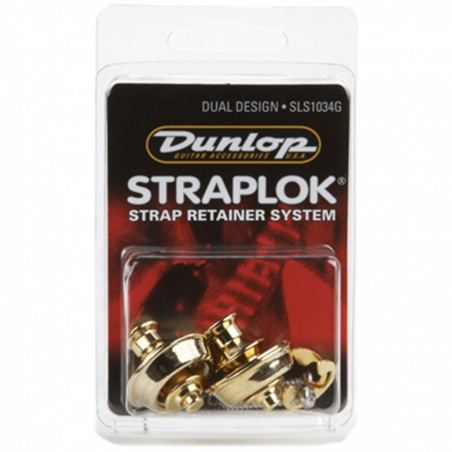 SLS1034G Straplok Dual Design Strap Retainer System, Gold