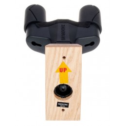 HCGSP-38WB+ SUPPORTO A MURO PER CHITARRA, BASE IN LEGNO