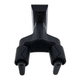 HCGSP-38WBK+ SUPPORTO A MURO PER CHITARRA, BASE IN LEGNO NERA