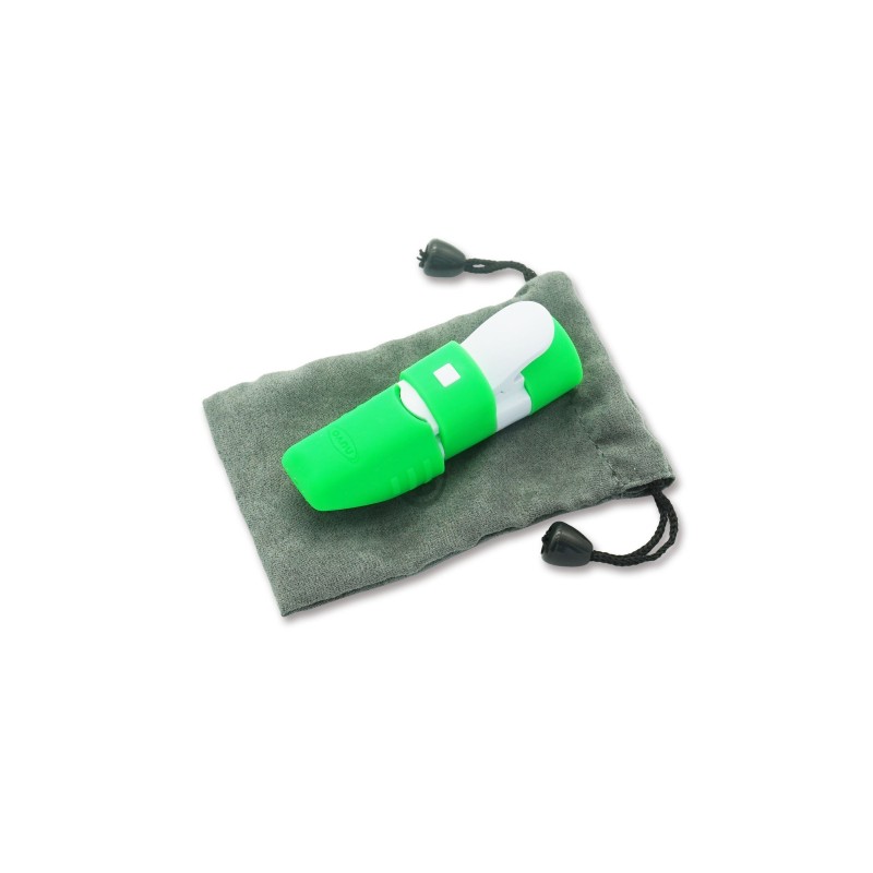 JSAX MOUTHPIECE ASSEMBLY IN TOTE BAG (WHITE/GREEN)
