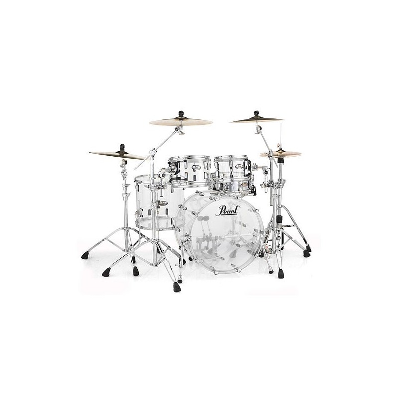 PEARL CRYSTAL BEAT 4 pz. solo fusti colore ULTRA CLEAR 730