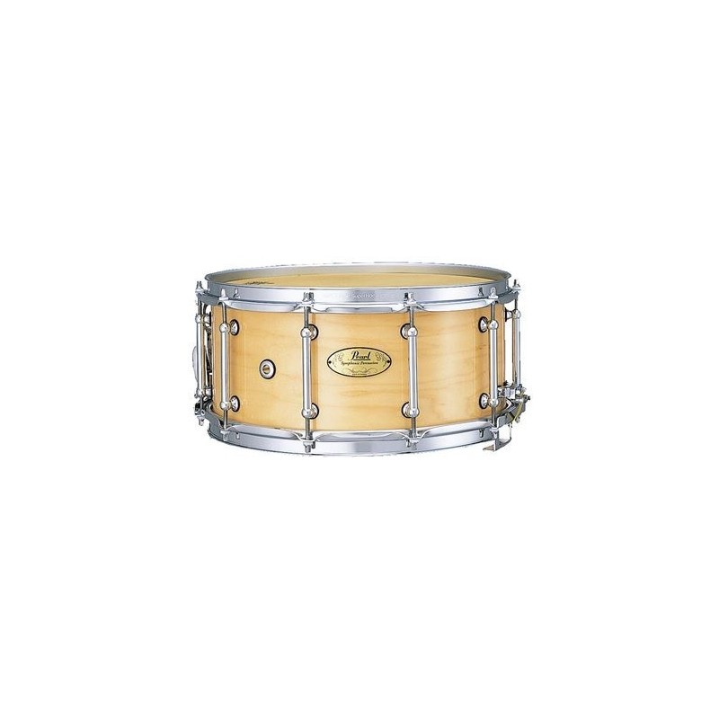 14x6.5 Symphonic SD, 6ply Maple shell, w/Multi-Timbre Strainer