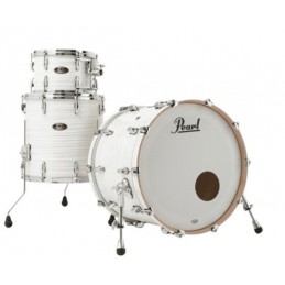 Pearl Masters Maple Gum 22″ 3pz. "LIMITED EDITION" SILVER WHITE SWIRL 187