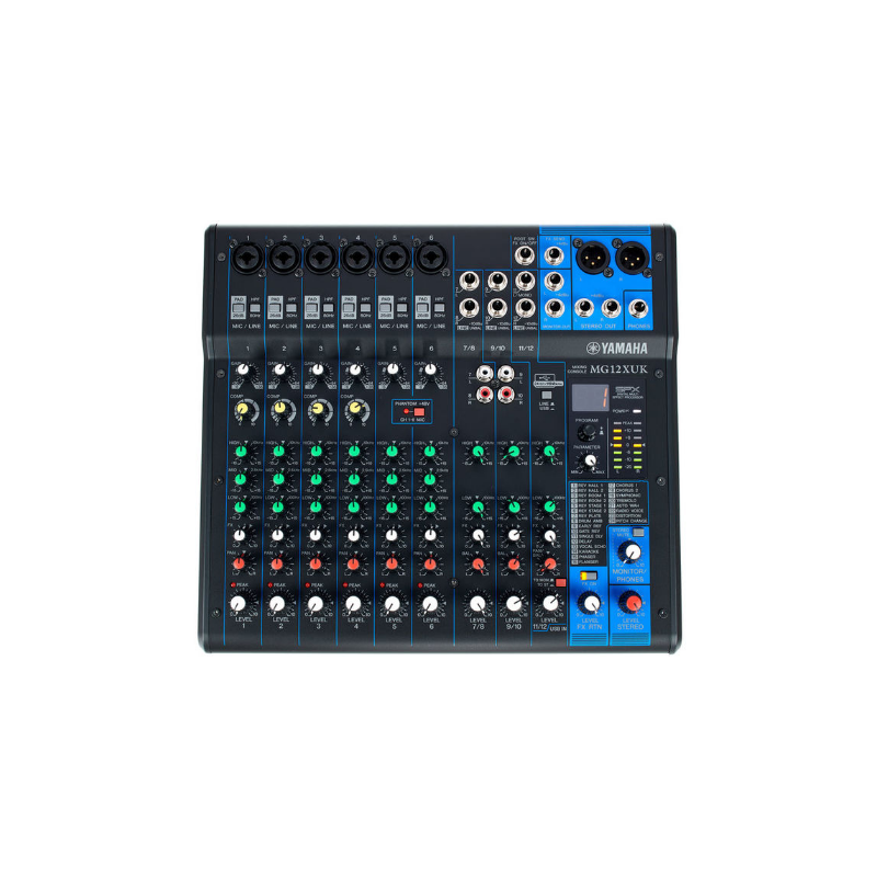 YAMAHA MG12XUK MIXER ANALOGICO 12 CANALI CON DSP