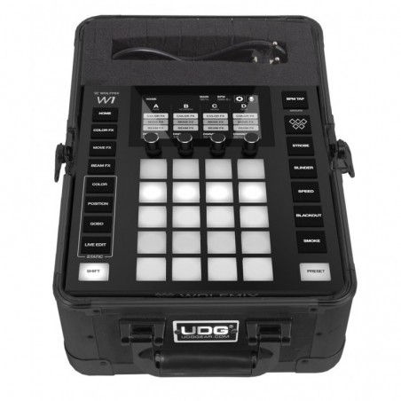 UL PICK FOAM FLIGHT CASE WOLFMIX W1 BLACK