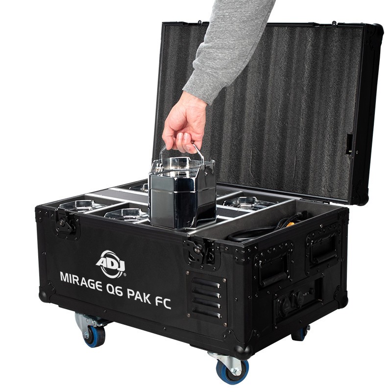 AMERICAN DJ MIRAGE PAK - 6 FARO A BATTERIA 4x10W LED - IP65