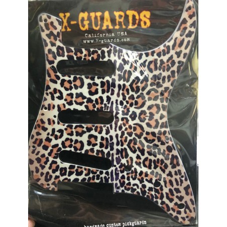 X-GUARDS BATTIPENNA '62 STRATOCASTER - LEOPARD SKIN