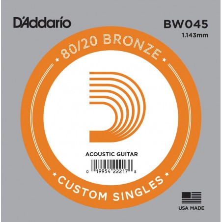 D'ADDARIO BW045 CORDA SINGOLA .045
