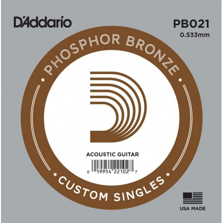 D'ADDARIO PB021 CORDA SINGOLA .021