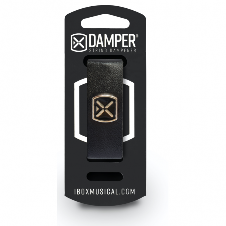 IBOX MUSICAL DAMPER BLACK LEATHER - SMALL