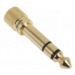 U94001 UDG ULTIMATE HEADPHONE JACK ADAPTER SCREW 3.5MM (1/8”) TO 6.35MM (1/4”)