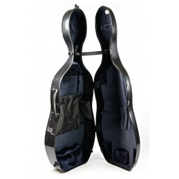BAM 1002XLC CUSTODIA HIGHTECH" REGOLABILE PER VIOLONCELLO - BLACK CARBON"
