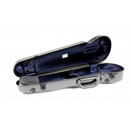 BAM 2002XLC CUSTODIA HIGHTECH" CONTOURED PER VIOLINO - BLACK CARBON"