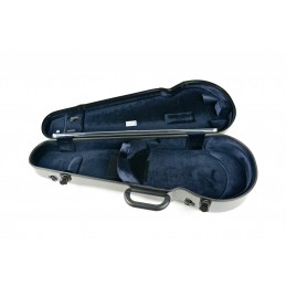 BAM 2200XLSC CUSTODIA HIGHTECH" CONTOURED  PER VIOLA  - SILVER CARBON"