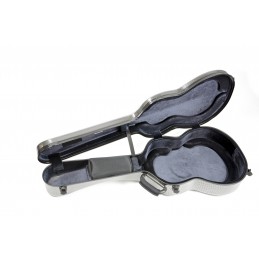 BAM 8002XLSC CUSTODIA HIGHTECH" PER CHITARRA CLASSICA - SILVER CARBON"