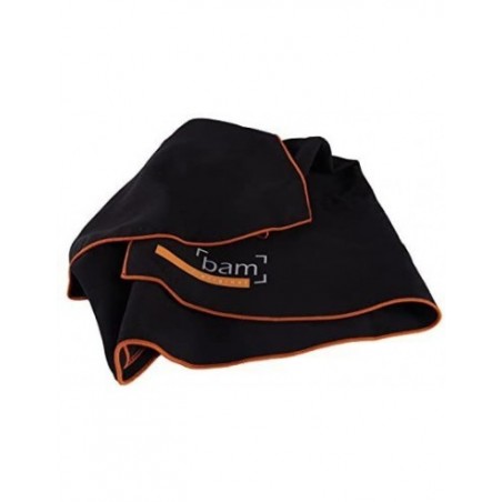 BAM CC-0003 PANNO DI PULIZIA IN MICROFIBRA TAGLIA M 60X40 - BLACK