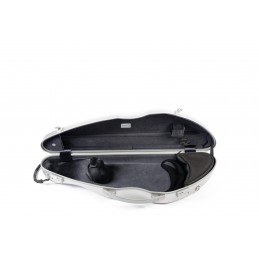 BAM DEF2000XLA CUSTODIA HIGHTECH" LA DEFENSE SLIM PER VIOLINO - BRUSHED ALUMINUM"