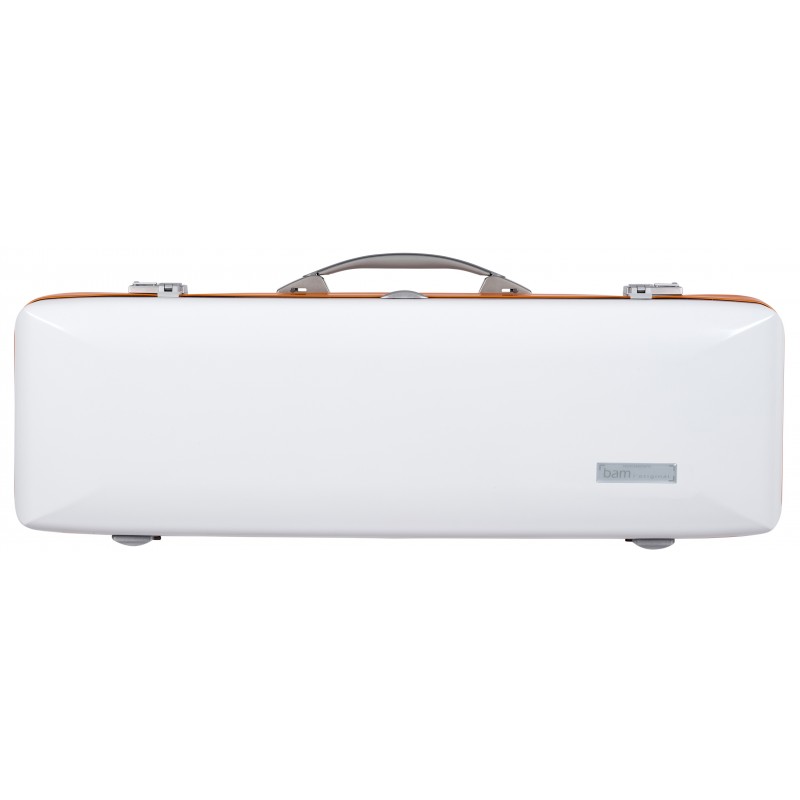 BAM ICE2018XLWO CUSTODIA HIGHTECH" ICE SUPREME OBLONG PER VIOLINO - WHITE - ORANGE VERSION"