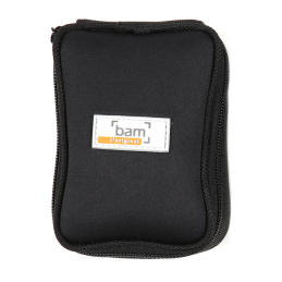 BAM MP-0035 POCKET 2 IMBOCCATURE PER CLARINETTO SIB, SAX SOPRANO E SAX ALTO - S - BLACK