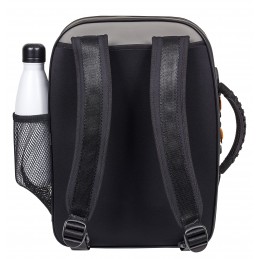 BAM PEAK3028SN CUSTODIA ZAINO DOPPIA PEAK PERFORMANCE" PER CLARINETTO SIB E LA - BLACK & GREY"
