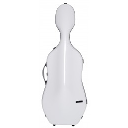 BAM SUP1005XLWN CUSTODIA HIGHTECH" SUPREME ICE IN POLICARBONATO PER VIOLONCELLO - WHITE - BLACK VERSION"