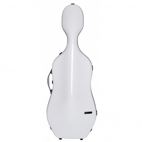 BAM SUP1005XLWN CUSTODIA HIGHTECH" SUPREME ICE IN POLICARBONATO PER VIOLONCELLO - WHITE - BLACK VERSION"