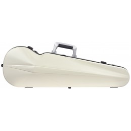 BAM SUP2002XLWN CUSTODIA HIGHTECH" SUPREME ICE CONTOURED IN POLICARBONATO PER VIOLINO - WHITE - BLACK VERSION"