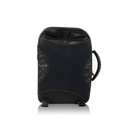 BAM TREK3028SA CUSTODIA NEW TREKKING" PER  2 CLARINETTI SIB E LA  - BRUSHED ALUMINIUM"