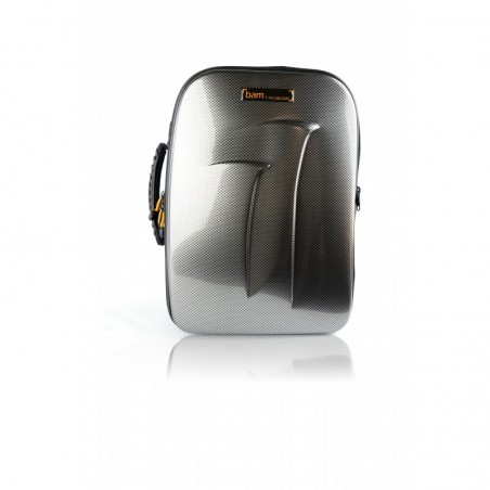 BAM TREK3028SSC CUSTODIA NEW TREKKING" PER  2 CLARINETTI SIB E LA  - SILVER CARBON"