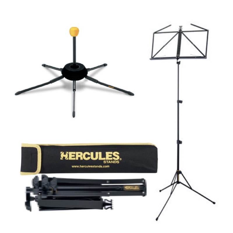MUSIC STAND + TRAVLITE TRUMPET STAND HCDS-410BP