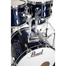 PEARL batteria ROADSHOW 5pz cassa 20" completa di hardware e piatti sabian CR16, RD20, HH 14 colore ROYAL BLUE METALLIC 743